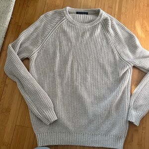 Brandy Melville Beige Knit Sweater
